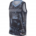 Nike X NBA koost&ouml;&ouml; Memphis Grizzlies Dri-Fit 2025/26 Select Series &Uuml;mmargune kaelus Higi eemaldav Stiilne varrukateta Korvpallis&auml;rk HM9553-419 M