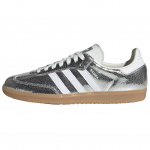 Adidas Naiste Samba Og 'Cracked Metallic Pack Silver' Naiste Tossud JR0035 40⅔ h&otilde;be