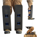 Roomik ronija p&otilde;lvekaitsmed P&otilde;lvekaitsmed rihmadega Reguleeritavad vahtpolsterdatud iseseisvad p&otilde;lvekaitsmed p&ouml;&ouml;ningul roomamiseks talade vahemaa navigatsiooniks 1 pair