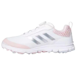 Adidas Solarstar Boa Mugavad Spordijalatsid L&ouml;&ouml;gisummutusega Libisemisvastased Madalad Golfikingad Naistele Golfikingad Valge Roosa ID8607 39⅓