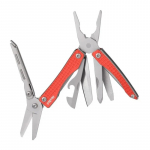 NexTool Mini Flagship 10-&uuml;hes multifunktsionaalne kokkupandav EDC k&auml;sit&ouml;&ouml;riist taskunuga tangid kruvikeeraja pudeliavaja v&auml;listingimustesse mitmeotstarbeline t&ouml;&ouml;riist punane