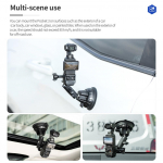 Auto iminapaga kaamerahoidik DJI Osmo Pocket 3 jaoks Iminapaga kaamera autokinnitus Iminapaga kinnitus Kaameratarvikud CHINA