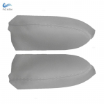 Pehme nahast k&auml;etoe kate Toyota Prius 2004 2005 2006 2007 2008 2009 jaoks Siseukse k&auml;etoe paneeli nahakate Kleebis Sisekujundus rear 2pcs hall v&auml;rv