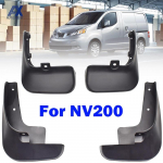4 tk. komplekt vormitud porilappide jaoks Nissan NV200 Vanette Evalia 2010- porilapid porikaitsed pritsmekaitsed poritiiba ees