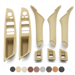 9 v&auml;rvi vasak ajam LHD beež must s&uuml;sinikkiust auto salongi ukse k&auml;epideme t&otilde;mbe 7 TK komplekt BMW 5. seeria F10 F18 523 525 jaoks Model A Champagne