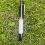 MAJOHN P139 Suur kolbpistatsiga sulepea oranž Nr.6/8 EF/F/M teravik K&otilde;rge kvaliteediga kummi keelekeel T&auml;isvaskkonstruktsioon Kirjutustint Kingitussulepead EF(0.4mm)