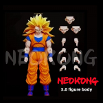 Neokong Studio Dragon Ball Vegeto Kuju Goku Ssj3 3.5 Keha SHF Vegito Super Saiyan 3 Tegevuskuju Vegito Kujuke M&auml;nguasi Kingitus