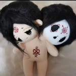 Kawaii Puuvillanukk 20cm Alasti Beebinukk Riietatav Beebir&otilde;ivad Messengerkotiga Pl&uuml;&uuml;slelusid T&uuml;drukud Riidest Nukud Kollektsioon Kingitus 20CM