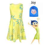 Multikas Animesis Inside Out 2 R&otilde;&otilde;m Cosplay Kost&uuml;&uuml;m Poistele T&uuml;drukutele R&otilde;ivakomplekt Maskiga Halloweeni S&uuml;nnip&auml;evapeo Cosplay Kombinesooni Komplekt 120