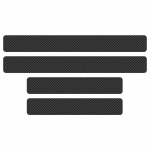 Carbon fiber threshold sticker for cars Pedal protection sticker For Skoda Octavia Fabia Kamiq Kapoq Kodiaq Rapid SCALA Superb valge