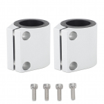 High Temp Exhaust Pipe Clamps 1in High Temp Exhaust Clamp Aluminum Butt Joint Exhaust Band Clamp for Banshee 1987 to 2006 h&otilde;be