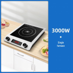 Rahvusvaheline 3500W induktsioonpliit, 110V, EL/&Uuml;hendkuningriigi/USA standardid, kaubanduslik lame ja n&otilde;gus disain