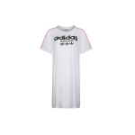 Adidas Originals Vabaaja Mood Ameerika Vintage Hingav Pikk L&uuml;hike Varrukas Kleit Naiste kleidid Valge CZ8333 34