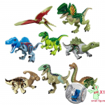 Jurassic World Ehitusklotsid Dinosaurusfiguurid Klotsid P&auml;&auml;semisg&uuml;rosf&auml;&auml;riga Tyrannosaurus Indominus I-Rex Montaaž Laste M&auml;nguasjad