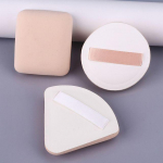 magrinta - Set of 3: Powder Puff (Various Designs) Set of 3 - Square & Circle & Triangle - Nude