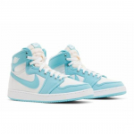 Air Jordan 1 KO High Bleached Aqua DO5047-411 EU 42.5 merelaine/valge