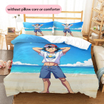 Pok&eacute;moni mustriga voodipesu Kodu kaunistamine S&uuml;nnip&auml;evakingitus (1 * tekikott + 2 * padjap&uuml;&uuml;ri, ilma s&uuml;damikuta) 135x200cm
