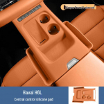 Haval H6L K&auml;igukangi Traadita Laadimine Libisemisvastane Silikoonmati ja Joogitopsihoidiku Sisestus