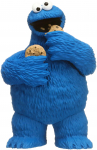 UDF SESAME STREET COOKIE MONSTER Cookie Monster PVC v&auml;rvitud valmistoode mitte-skaala sinine