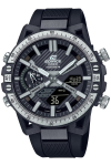 Casio Edifice SOSPENSIONE Bluetooth P&auml;ikeseenergia Kell Safiir Musta Klaasiga, ECB-2000YTP-1AJF, Meeste,