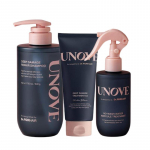Unove S&uuml;gavate kahjustuste parandamise 3-astmeline komplekt (&Scaron;ampoon Magus Tuul 500g + Palsam EX 207ml + Loputuseta Ampull-hooldus 200ml) Choose Treatment (Tender Bloom)