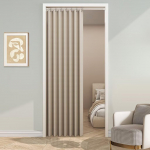 Termoisolatsiooniga voldikuks avanev uksekardin 180x100cm, Pimendav ruumijagaja pingutusvardale, Energias&auml;&auml;stlik k&uuml;lmat&otilde;kestaja beež