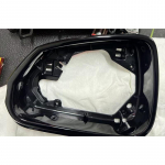 Automaatne soojendusega pimeala hoiatus tagumine peegliklaasi kate suunatule tule raam alumine BMW X1 U11 U12 iX1 2024 2025 jaoks Frame Left