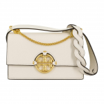 Tory Burch Tb Miller Kevad Suvi K&auml;sitsi &Otilde;mmeldud Klapiga Crossbody &Otilde;lakott Naiste kotid Beež 88209-104 Basic Set (Bag+Dust Bag)