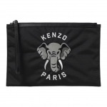 Kenzo Varsity T&otilde;mblukuga Sulgemine Pol&uuml;ester Randmekott Sidur Suur Meeste Sidur Must FE55PM612F2199 Basic Set (Bag+Dust Bag)
