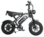 Uus F2 EL-i laos 500-vatine elektriratas 48V 13Ah akuga, 16-tollised rehvid, &otilde;lakujuline vedrustus, maksimaalne kiirus 45 km/h, mehaaniline ketaspidur 500W 48V 13AH must