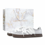 Adidas VL COURT 2.0 Sweet Silver Whisper, Spetsiaalne Ostukott Kerged Madalad Rula Kingad Unisex H&otilde;bedane Valge JS3003(Team920-BOX) 35⅔