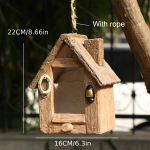 1 tk loominguline linnupesa, linnumaja rippuv kaunistus, aia- ja hoovikaunistused, v&auml;listingimustes linnumaja, talvine soe linnupesa, rippuv N