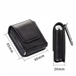 Universaalne ehtsa nahast v&ouml;&ouml;kotike kokkupandavate telefonide jaoks - &Uuml;hildub Samsung Galaxy Z Flip Motorola Razr 60/50 Ultra 7 6 5 4 3-ga Genuine Leather must