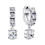 Pandora Pav&eacute; Inlay Tahke Disain 925 H&otilde;bedast K&otilde;rvar&otilde;ngad Naiste k&otilde;rvar&otilde;ngad 293547C01 Box
