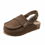 2024 Retro Pehme Tallaga Varvassussid Keskmise ja Suurema Vanusega Lastele - Kevad-S&uuml;gis Moodsad Vabaaja Sandaalid Poistele Price for 1000 custom pairs kohv