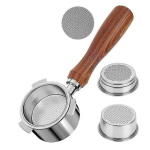 Portafilter 51 mm DeLonghi Dedica EC680/EC685 kohvimasinale, P&otilde;hjadeta portafilter koos filtrikorvidega