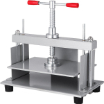 Manuaalne paberipress, 12x8,6 tolli A4-suuruses paberite tasandamiseks, 10 cm paksune terasraamiga manuaalne tasane paberipress, Paberitootmine