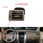 WQLSK OEM 974102E000 Kesk&otilde;huventilatsiooni kanalikomplekt keskmine &otilde;hutusava Hyundai Tucson 2006-2013 Kliimaseadme &otilde;hutusavad left