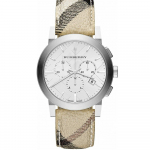 Burberry BU9360 The City Nova Check Kronograaf Meeste K&auml;ekell 42mm h&otilde;be