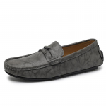 Meeste Nahast Mokassiinid Vabaaja Slip-on Mugavad S&otilde;idujalatsid Kerged Mokassiinid 38