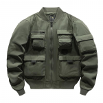 Jope Meeste Ameerika vintage pesapallijope Funktsionaalne jope laega top M