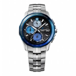 CASIO Manta S7000 seeria 100 meetrit veekindel maailmaaeg p&auml;ikeseenergia kvarts titaanist rihm meeste k&auml;ekell must sihverplaat OCW-S7000AP-1AJF must