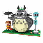 Doraemon Minu naaber Totoro ehitusklotside pusle Mikro 3D kujukesed Telliskivid M&auml;nguasjad 2000 tk