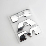 ABS-auto esiosa logo embleemi kate Dodge Ram Logo 1500 2500 3500 2021 2020 2019 2018 2017 jaoks Auto stiilimine Esiv&otilde;re embleemi kleebised h&otilde;be