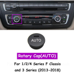 F20 F21 F22 F30 F31 F32 F35 F34 F36 F45 Armatuurlaua konsooli AC &otilde;hutusava CD-m&auml;ngija juhtimine AC-nupp MAX AUTO Remondikomplekt BMW-le AC Cap black
