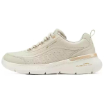 Skechers Sport Mugavad Vastupidavad Madalad Vabaajajalatsid Naiste toss Beige Kuldne 150373-NTGD 39 beige