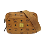 [Kasutatud] Aren 24k kullatud metallist aksessuaarid Monogrammiga prinditud Eemaldatav reguleeritav rihm Kaetud l&otilde;uend Kaamerakott Crossbody Shoul - Hea #EDZUZU ONE SIZE brown