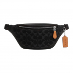 COACH Warreni kangast ja lehmanahast &otilde;lakott, Crossbody kott Suur Unisex S&uuml;simust One Size must