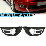 1 paar kroomitud esip&otilde;rkeraua udutule tule kate eesmise udutule raam Citroen C4 C-Quatre 2008-2011 autotule jaoks