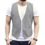 Linane Meeste Vest Pulmad Pruut &Uuml;hev&auml;rviline Vest Retro Vintage Banketi Gilet Meeste Vest &Uuml;likond 3XL h&otilde;be